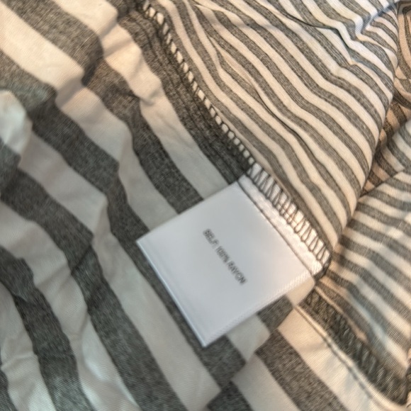 Jane + Delancey NWT Women's Long Sleeve Small Green and White Button Up - Picture 12 of 13